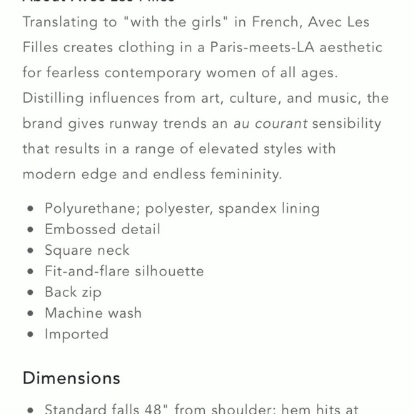 NWT Anthropologie Avec Les Filles Faux Leather Croc Embossed Midi Dress - Picture 4 of 7